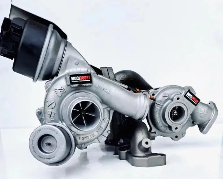 تصویر بای توربو با دو توربو در سایز های مختلف