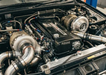 موتور rb26 توئین توربو شده